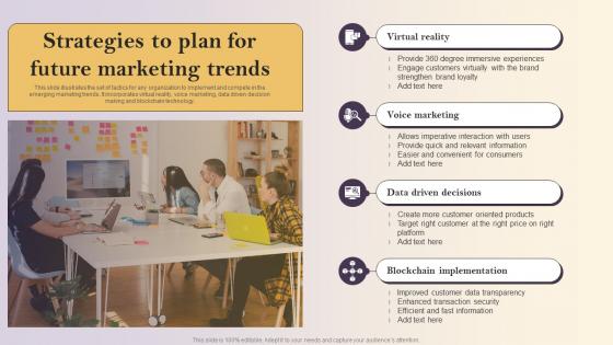 Strategies To Plan For Future Marketing Trends