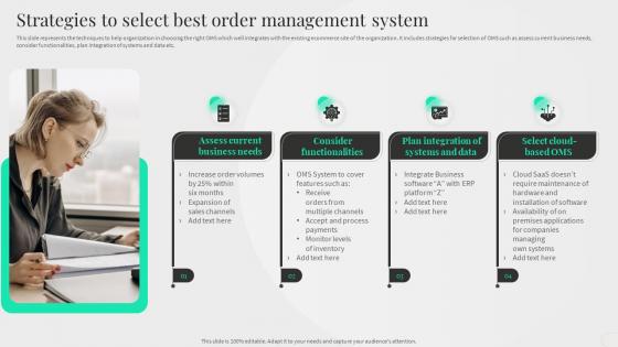 Strategies To Select Best Order Management System Content Management System Deployment