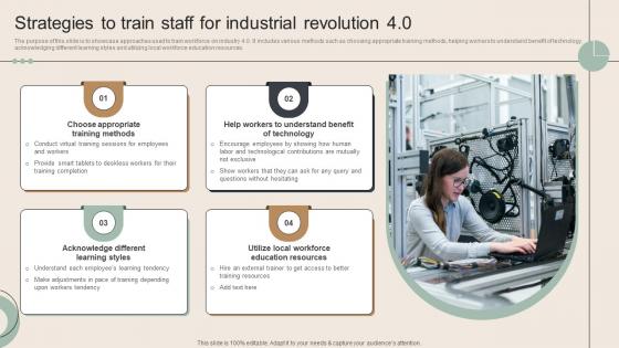 Strategies To Train Staff For Industrial Revolution 4 0