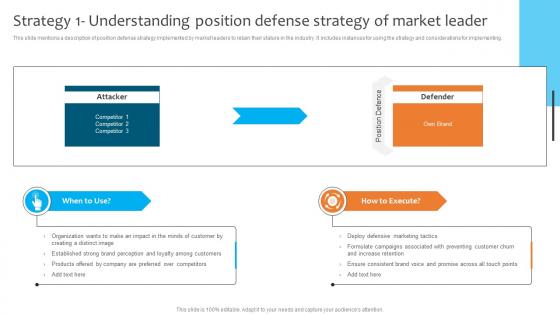 Strategy 1 Understanding Position Defense Strategy Dominating The Competition Strategy SS V
