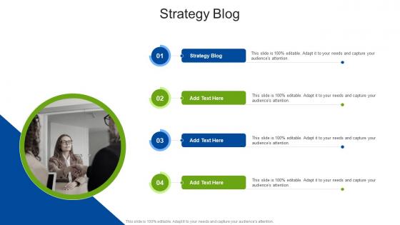 Strategy Blog In Powerpoint And Google Slides Cpb