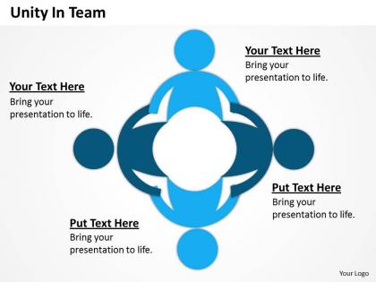 Strategy consulting business unity team powerpoint templates ppt backgrounds for slides 0527