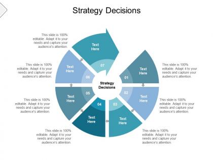 Strategy decisions ppt powerpoint presentation file layouts cpb