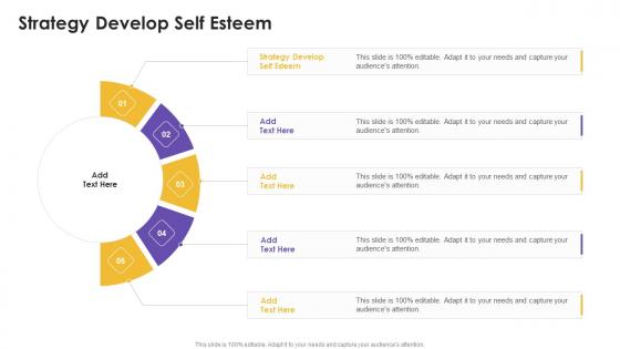 Strategy Develop Self Esteem In Powerpoint And Google Slides Cpb