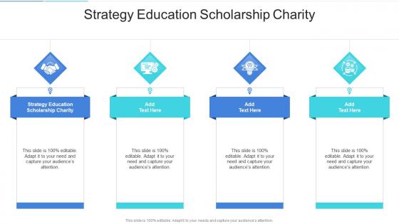 Strategy Education Scholarship Charity In Powerpoint And Google Slides Cpb