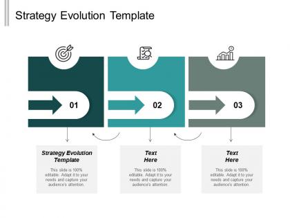 Strategy evolution template ppt slides design templates cpb