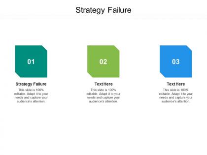 Strategy failure ppt powerpoint presentation styles background images cpb
