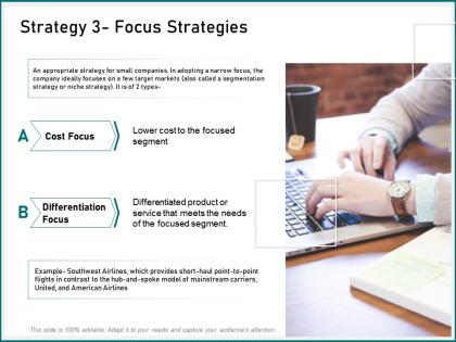 Strategy focus strategies mainstream carriers ppt powerpoint presentation background