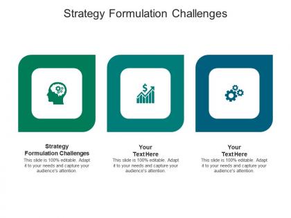 Strategy formulation challenges ppt powerpoint presentation inspiration templates cpb