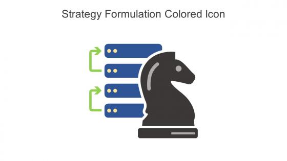 Strategy Formulation Colored Icon In Powerpoint Pptx Png And Editable Eps Format