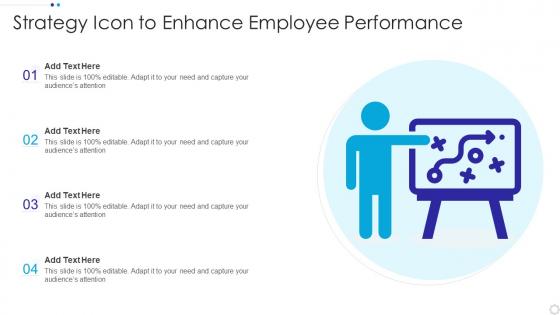 Strategy Icon To Enhance Employee Performance