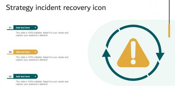 Strategy Incident Recovery Icon