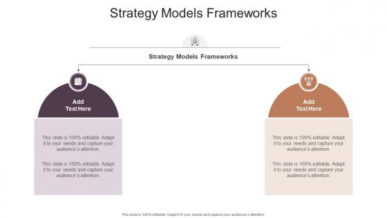 Strategy Models Frameworks In Powerpoint And Google Slides Cpb