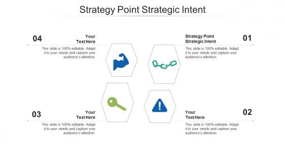 Strategy point strategic intent ppt powerpoint presentation portfolio topics cpb