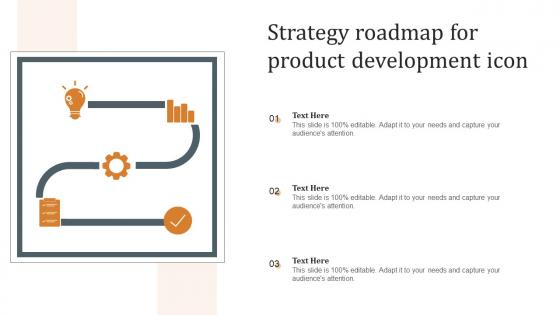 Strategy Roadmap For Product Development Icon