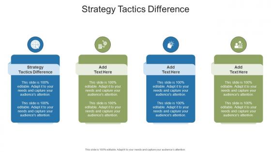 Strategy Tactics Difference In Powerpoint And Google Slides Cpb