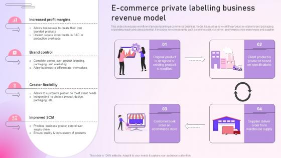 Strategy To Setup E Commerce Private Labelling Business Revenue Model Strategy SS