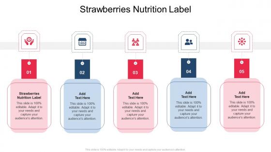 Strawberries Nutrition Label In Powerpoint And Google Slides Cpb