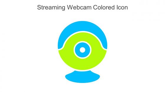 Streaming Webcam Colored Icon In Powerpoint Pptx Png And Editable Eps Format