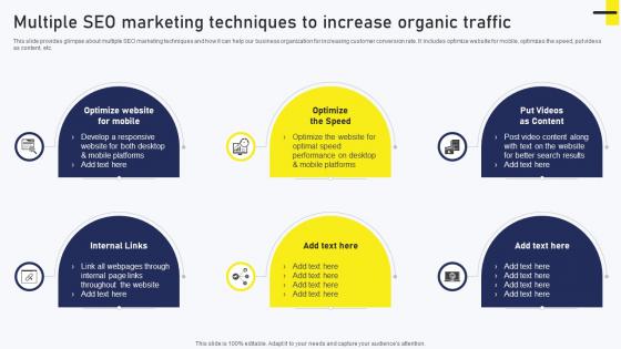 Streamlined Online Marketing Multiple Seo Marketing Techniques To Increase Organic Traffic MKT SS V