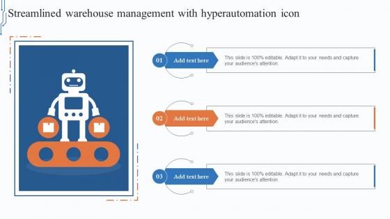 Streamlined Warehouse Management With Hyperautomation Icon