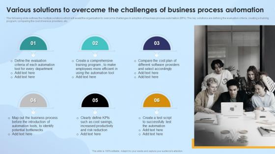 Strengthening Process Improvement Various Solutions To Overcome The Challenges Of Business