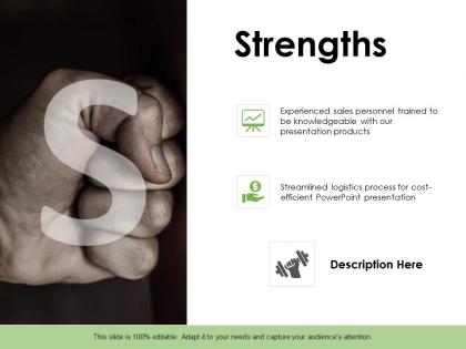 Strengths dollar ppt powerpoint presentation portfolio background designs