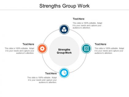 Strengths group work ppt powerpoint presentation infographic template background images cpb