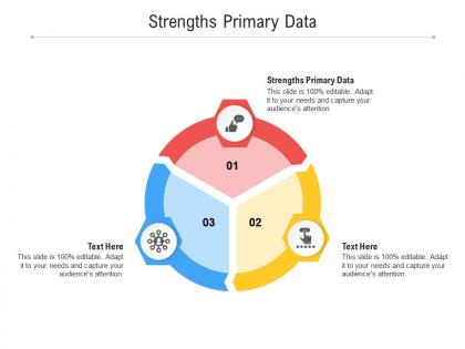 Strengths primary data ppt powerpoint presentation slides graphic images cpb