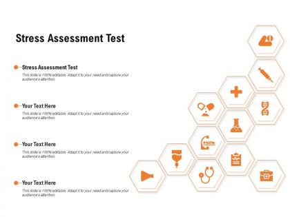 Stress assessment test ppt powerpoint presentation slides deck