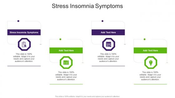 Stress Insomnia Symptoms In Powerpoint And Google Slides Cpb