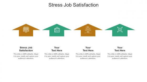 Stress job satisfaction ppt powerpoint presentation styles images cpb