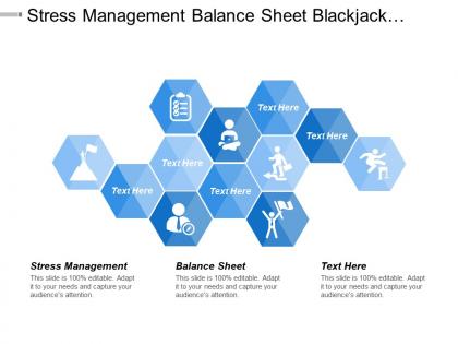 Stress management balance sheet blackjack strategy business innovations cpb