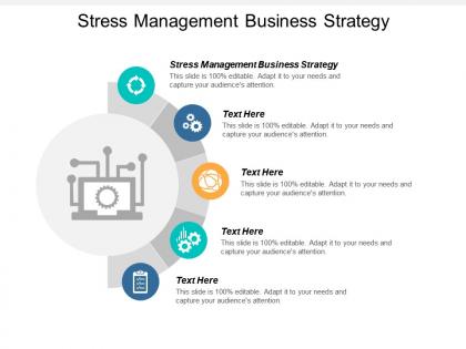 Stress management business strategy ppt powerpoint presentation slides backgrounds cpb