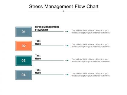 Stress management flow chart ppt powerpoint presentation infographic template good cpb