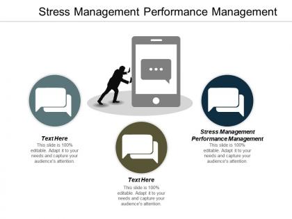 Stress management performance management ppt powerpoint presentation gallery graphics tutorials cpb