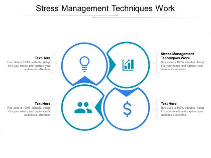 Stress management techniques work ppt powerpoint presentation portfolio background designs cpb