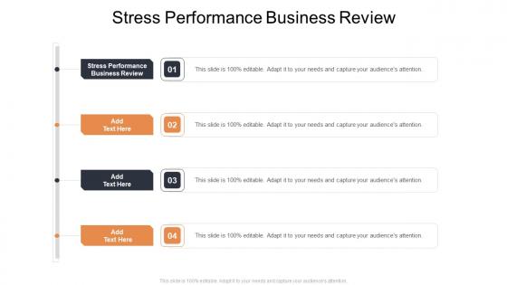 Stress Performance Business Review In Powerpoint And Google Slides Cpb