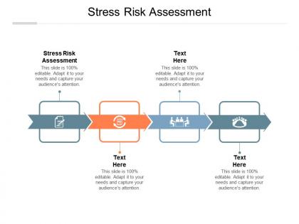 Stress risk assessment ppt powerpoint presentation infographic template design ideas cpb