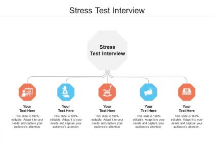 Stress test interview ppt powerpoint presentation slides outfit cpb