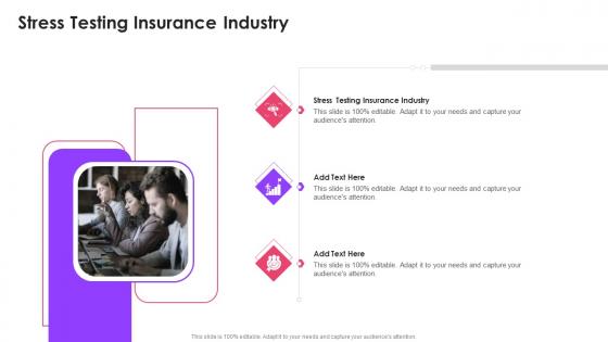 Stress Testing Insurance Industry In Powerpoint And Google Slides Cpb