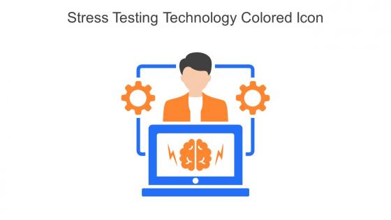 Stress Testing Technology Colored Icon In Powerpoint Pptx Png And Editable Eps Format