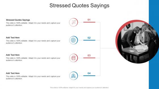 Stressed Quotes Sayings In Powerpoint And Google Slides Cpb