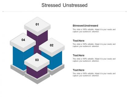 Stressed unstressed ppt powerpoint presentation model deck cpb