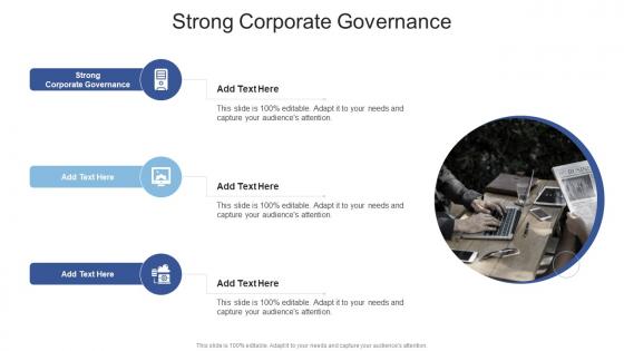 Strong Corporate Governance In Powerpoint And Google Slides Cpb