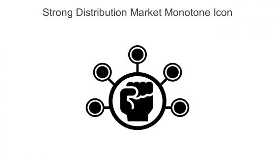 Strong Distribution Market Monotone Icon In Powerpoint Pptx Png And Editable Eps Format