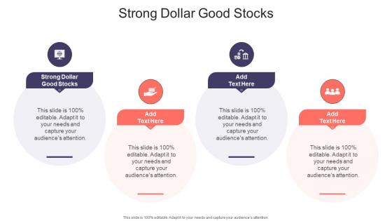 Strong Dollar Good Stocks In Powerpoint And Google Slides Cpb