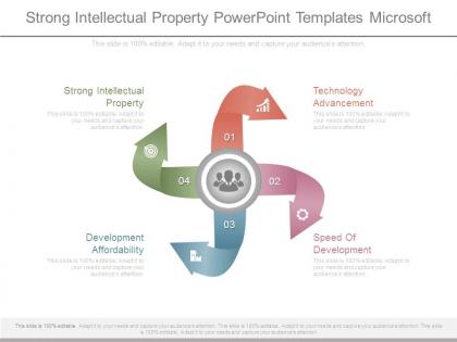 Strong intellectual property powerpoint templates microsoft