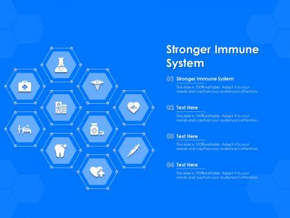 Stronger immune system ppt powerpoint presentation gallery master slide