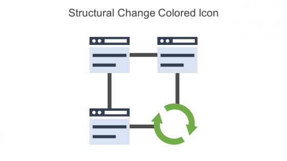 Structural Change Colored Icon In Powerpoint Pptx Png And Editable Eps Format